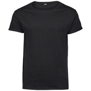Tee Jays Men's Roll-Up Tee - Heather Grey