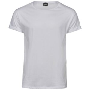 Tee Jays Men's Roll-Up Tee - Heather Grey