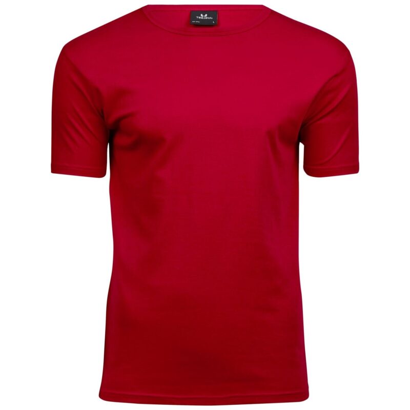 Tee Jays Men's Interlock Tee - Red