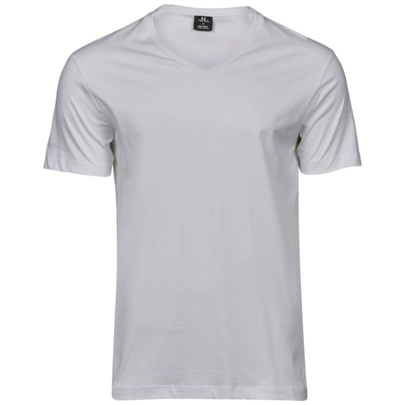 Tee Jays Men's Fashion V-Neck Sof-Tee - White