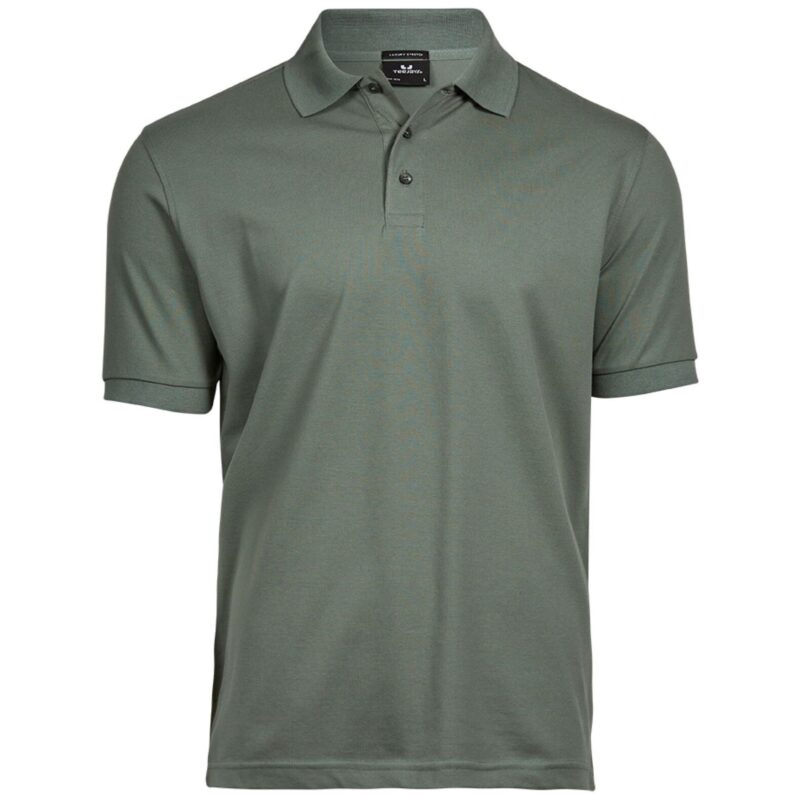 Tee Jays Men's Luxury Stretch Polo - Leaf Green