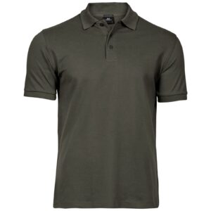 Tee Jays Men's Luxury Stretch Polo - Forest Green