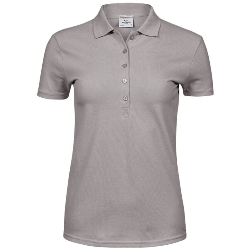 Tee Jays Ladies' Luxury Stretch Polo - Stone