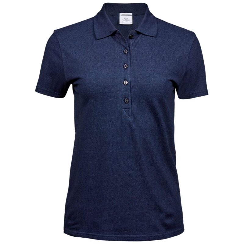 Tee Jays Ladies' Luxury Stretch Polo - Denim