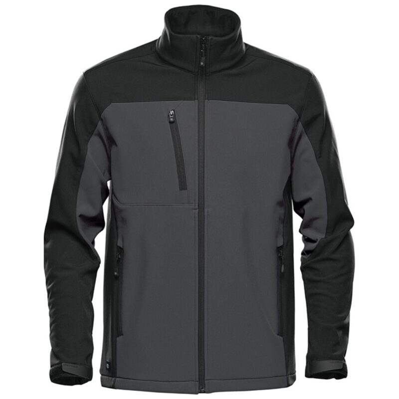 Stormtech Men's Cascades Softshell - Dolphin/Black