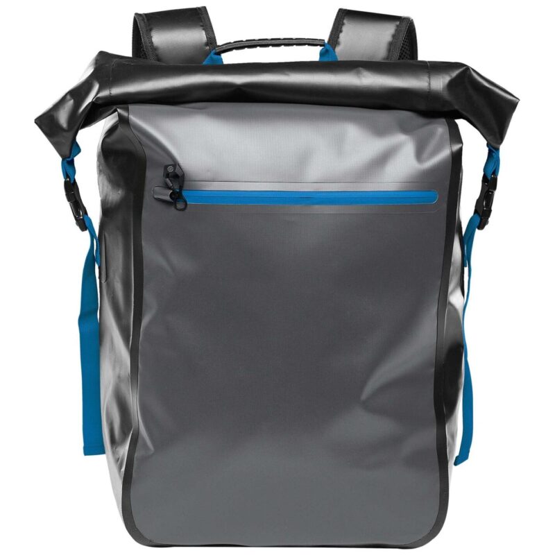 Stormtech Bags Kemano Backpack - Black/Graphite/AzureBlue