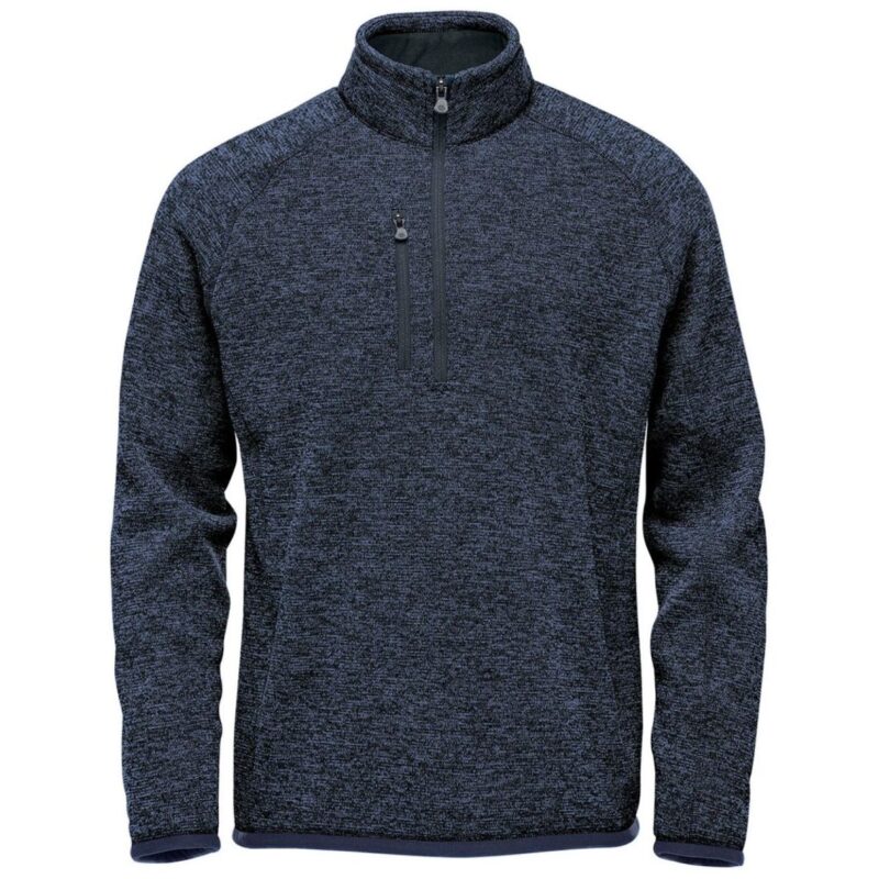 Stormtech Men's Pure Earth  Avalante 1/4 Zip Pullover - Navyheather