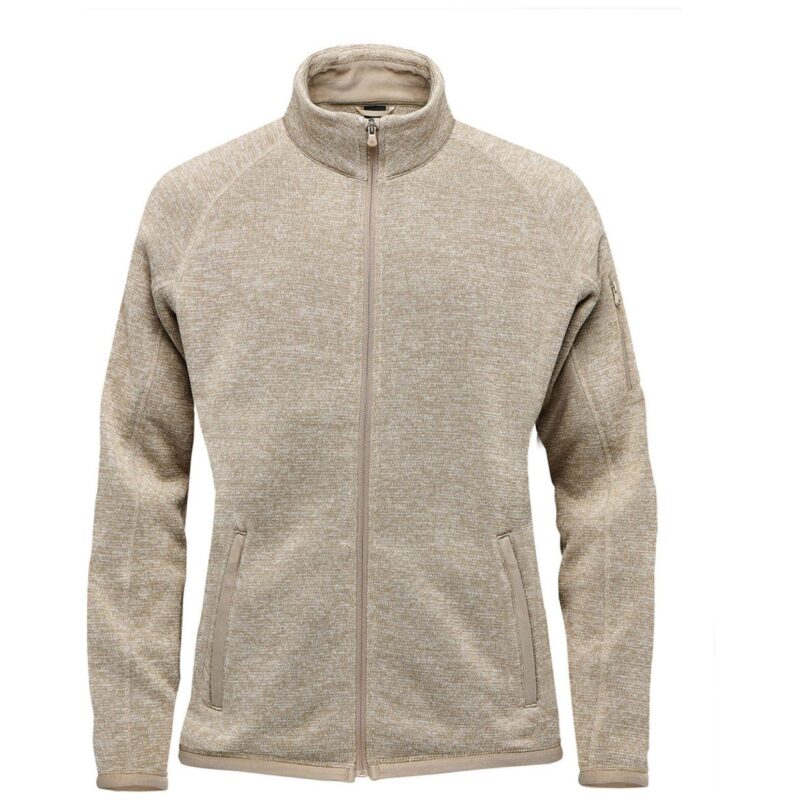 Stormtech Women's Pure Earth Avalanche Full Zip Fleece Jacket - Oatmeal Heather