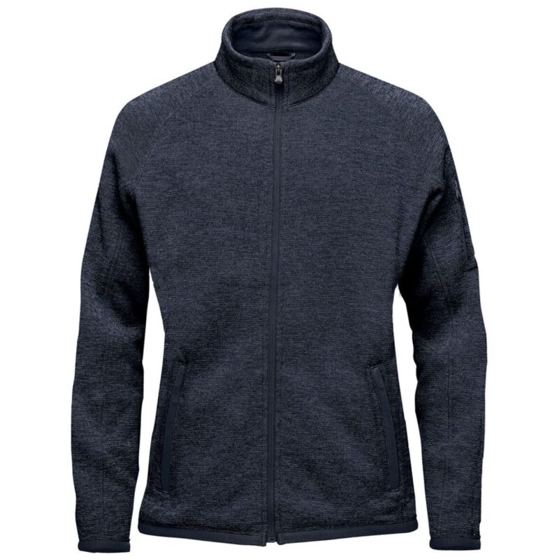 Stormtech Women's Pure Earth Avalanche Full Zip Fleece Jacket - Navyheather