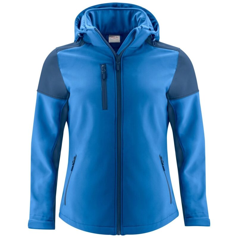 Printer Prime Ladies Softshell - Cobalt/Navy