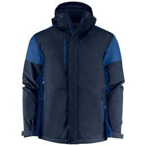 Printer Prime Padded Softshell - Navy/Cobalt