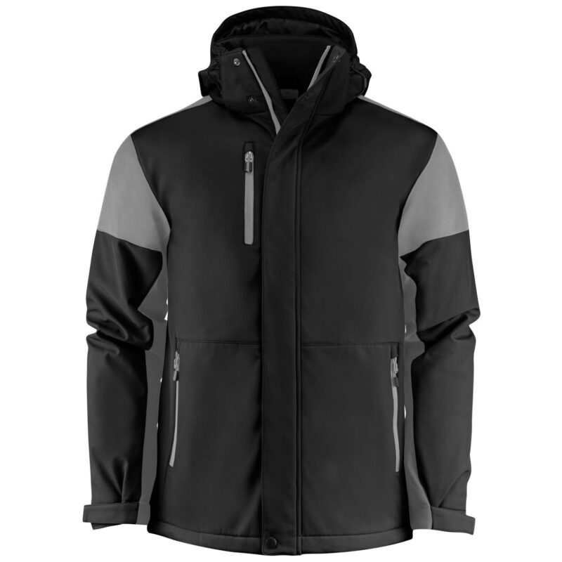 Printer Prime Padded Softshell - Black/Anthracite