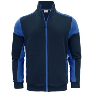 Printer Prime Full Zip Sweatshirt - Navy/Cobalt