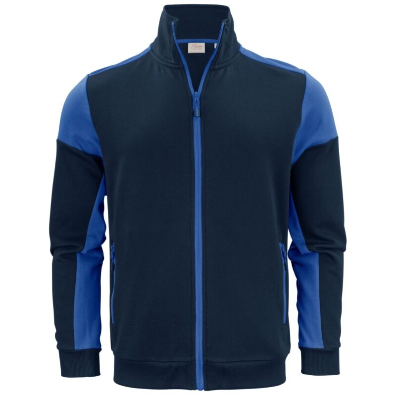 Printer Prime Full Zip Sweatshirt - Navy/Cobalt