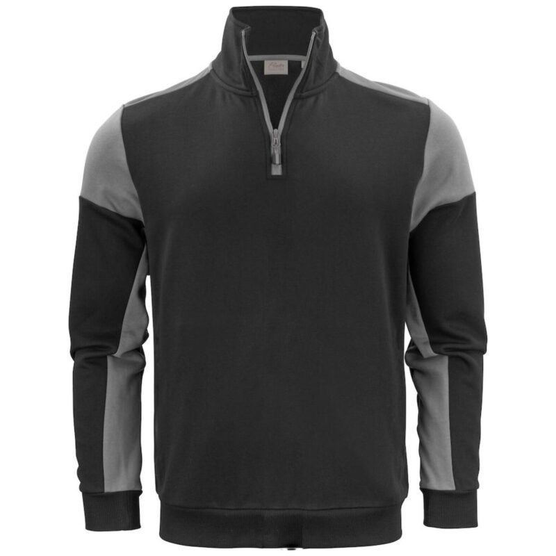 Printer Prime Half Zip Sweatshirt - Black/Anthracite