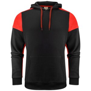 Printer Prime Hoodie - Black/Red