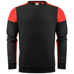 Printer Prime Crewneck Sweatshirt - Black/Red