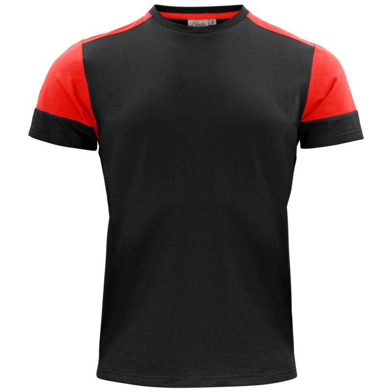 Printer Prime T-Shirt - Black/Red
