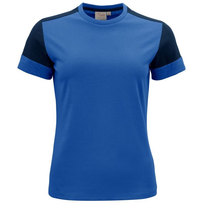 Printer Prime Ladies T-Shirt - Cobalt/Navy