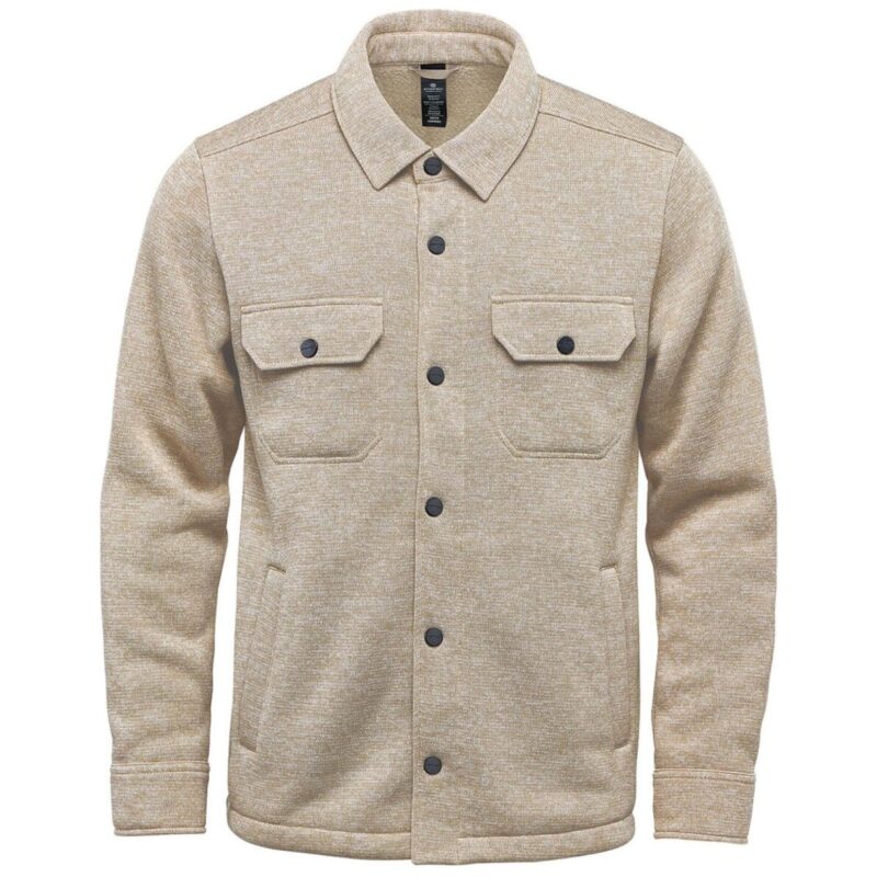 Stormtech Men's Pure Earth Avalanche Fleece Shirt - Oatmeal Heather