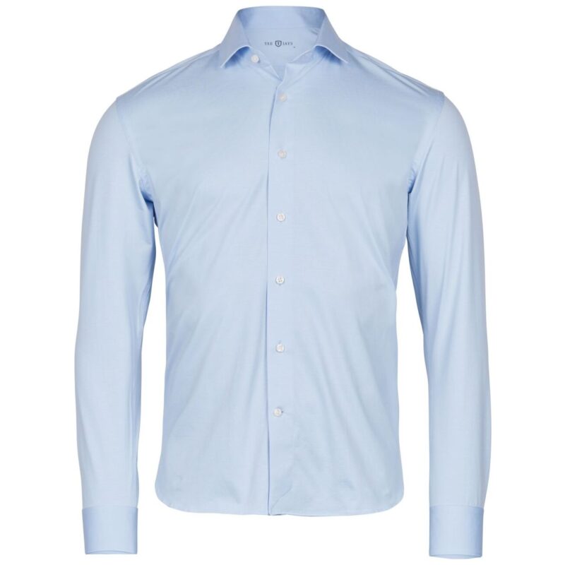 Tee Jays Active Stretch Shirt - Light Blue