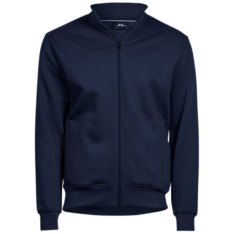 Tee Jays Men's Full Zip Sweatshirt - Navy