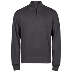 Tee Jays Ribbed Interlock Half Zip