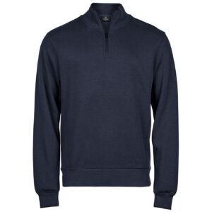 Tee Jays Ribbed Interlock Half Zip