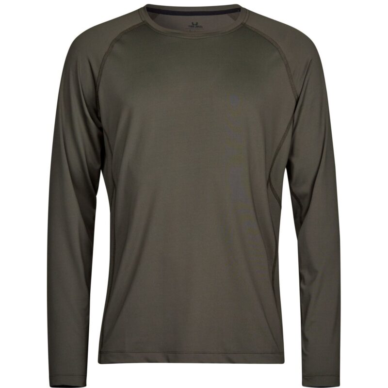 Tee Jays  Long Sleeve CoolDry Tee - Deep Green