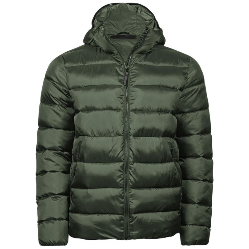 Tee Jays Unisex Lite Hooded Jacket - Deep Green
