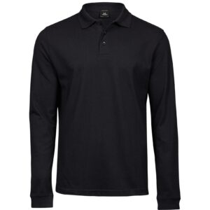 Tee Jays Men's Luxury Long Sleeve Stretch Polo