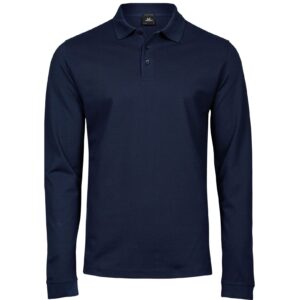 Tee Jays Men's Luxury Long Sleeve Stretch Polo
