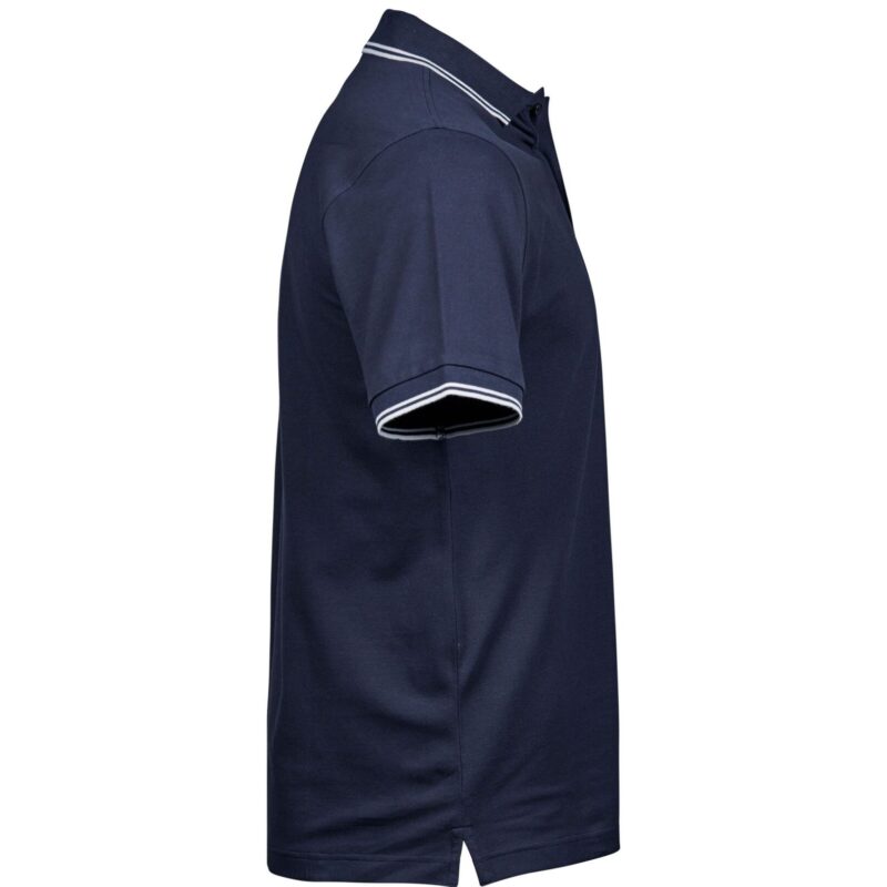 Tee Jays Men's Luxury Stripe Stretch Polo