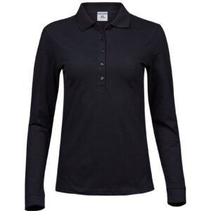 Tee Jays Ladies' Luxury Long Sleeve Stretch Polo