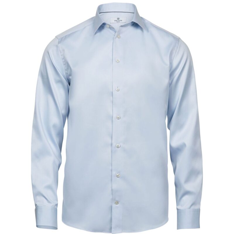 Tee Jays Men's Luxury Shirt Comfort Fit - Light Blue