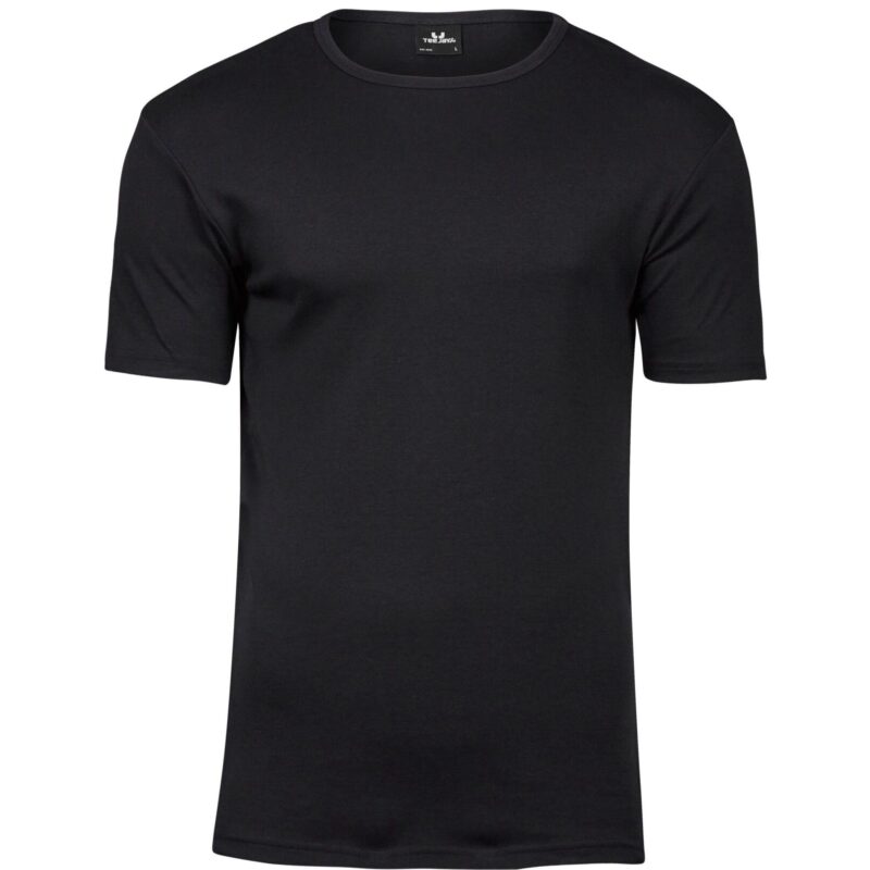 Tee Jays Men's Interlock Tee - Black