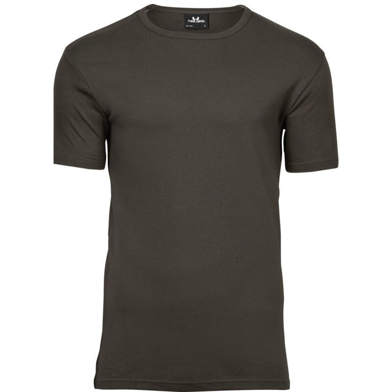 Tee Jays Men's Interlock Tee - Dark Olive