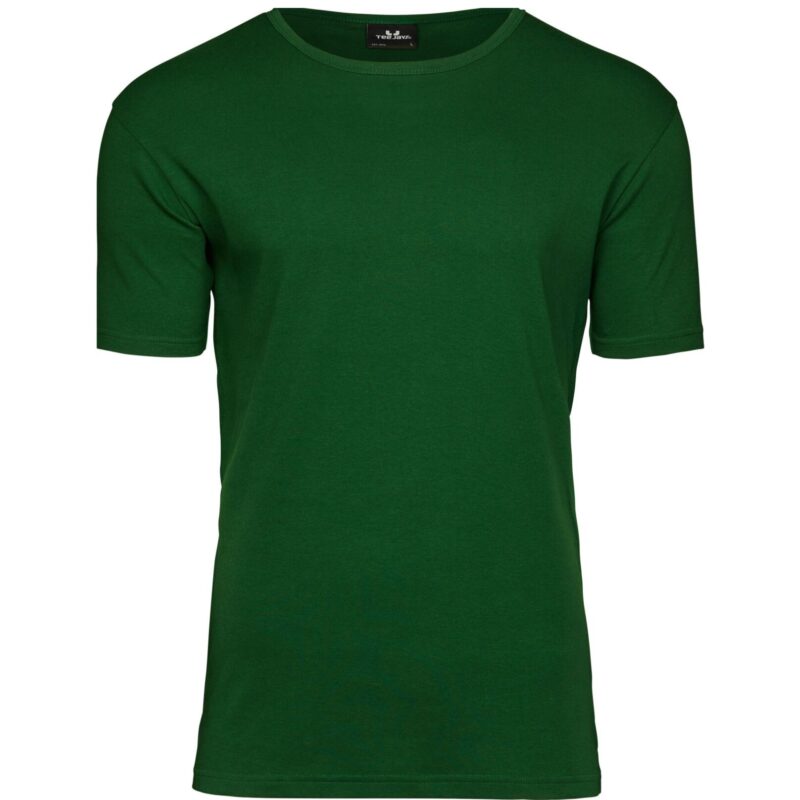Tee Jays Men's Interlock Tee - Forest Green