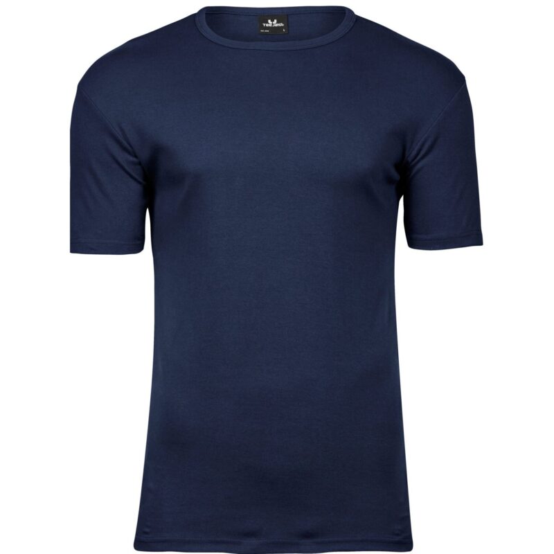 Tee Jays Men's Interlock Tee - Navy