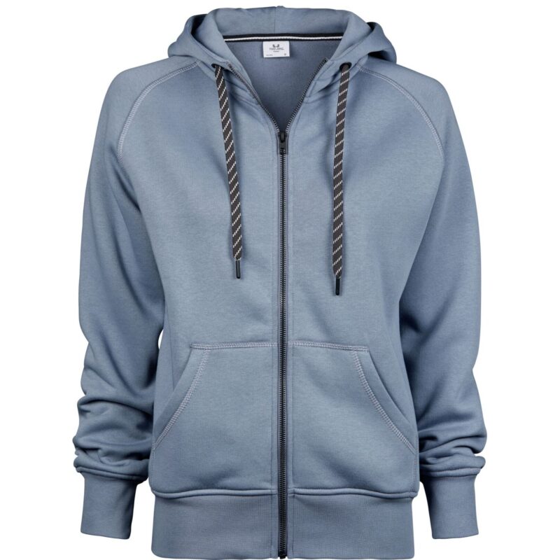 Tee Jays Ladies' Fashion Full Zip Hood - Flint Stone