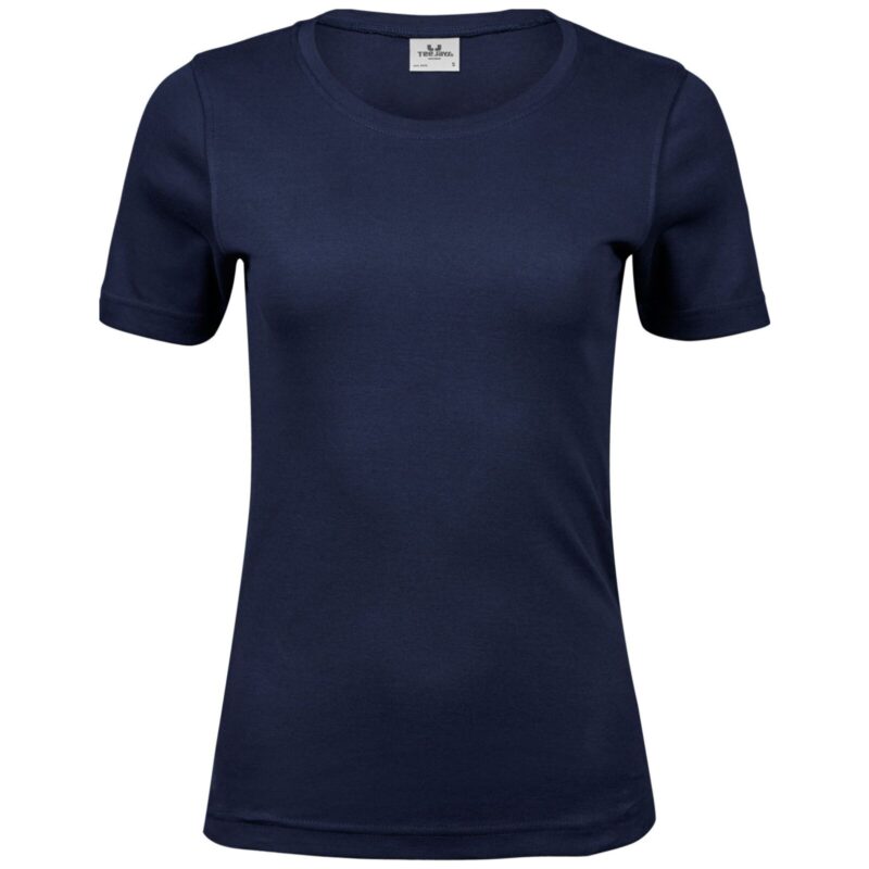 Tee Jays Ladies' Interlock Tee - Navy