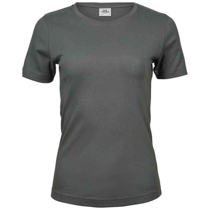 Tee Jays Ladies' Interlock Tee - Powder Grey