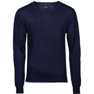 Tee Jays Men's V Neck Knitted Sweater