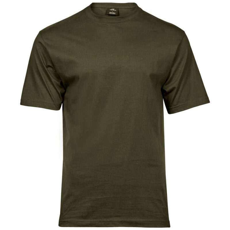 Tee Jays Men's Sof-Tee - Olive Green