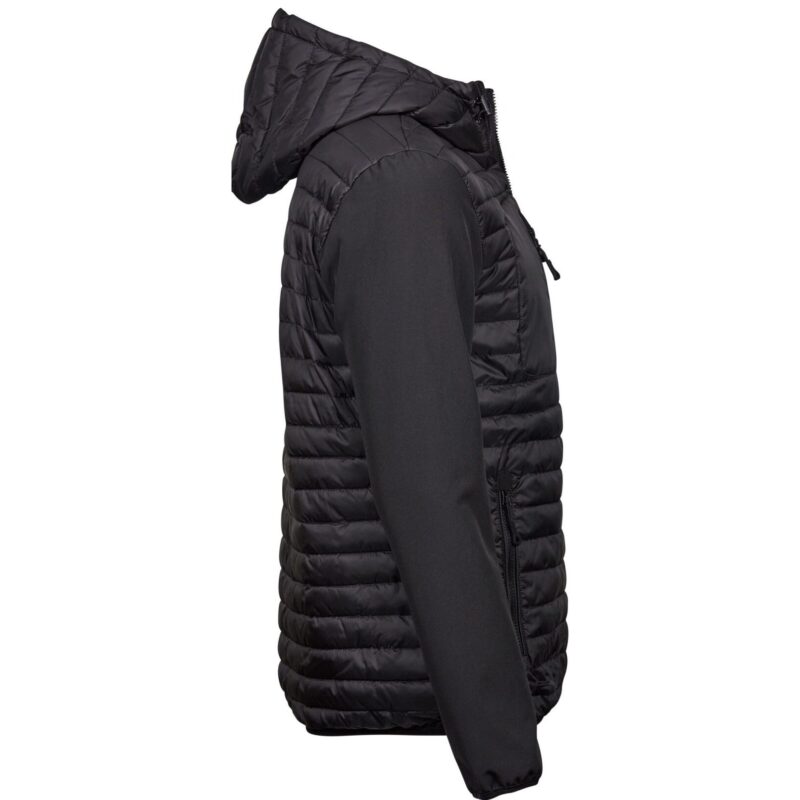 Tee Jays Men's Hooded Crossover Jacket
