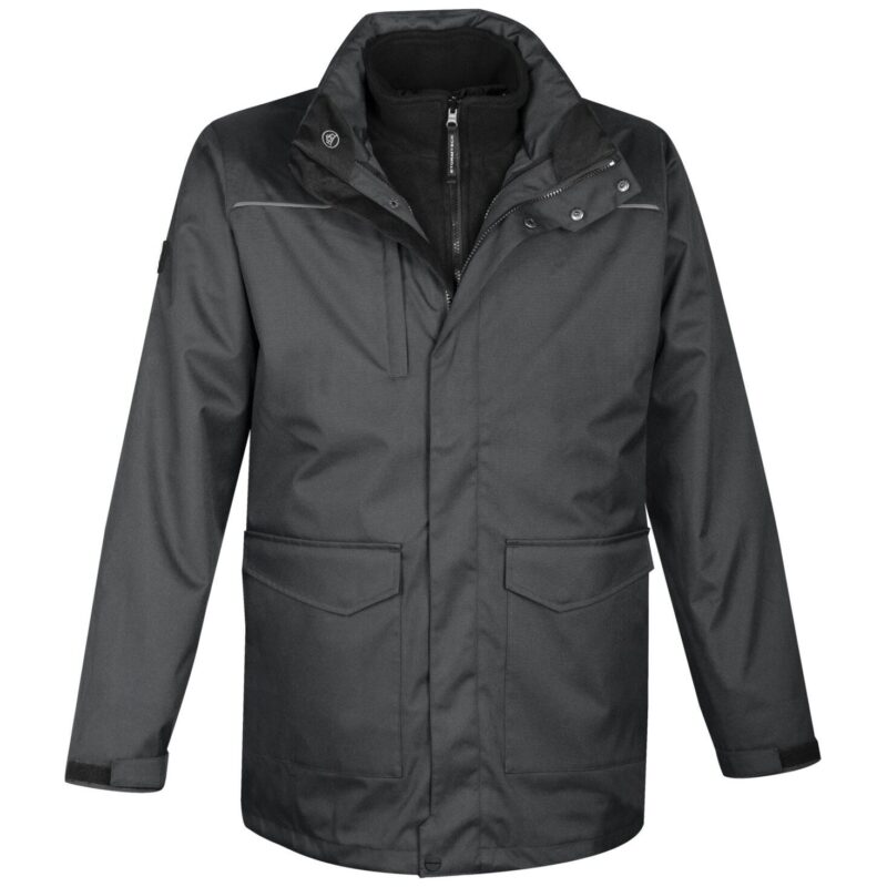 Stormtech Men's Vortex HD 3-in-1 System Parka - Granite