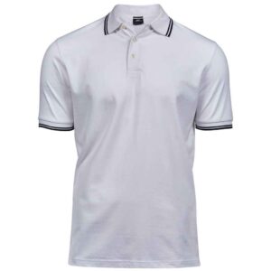 Tee Jays Men's Luxury Stripe Stretch Polo