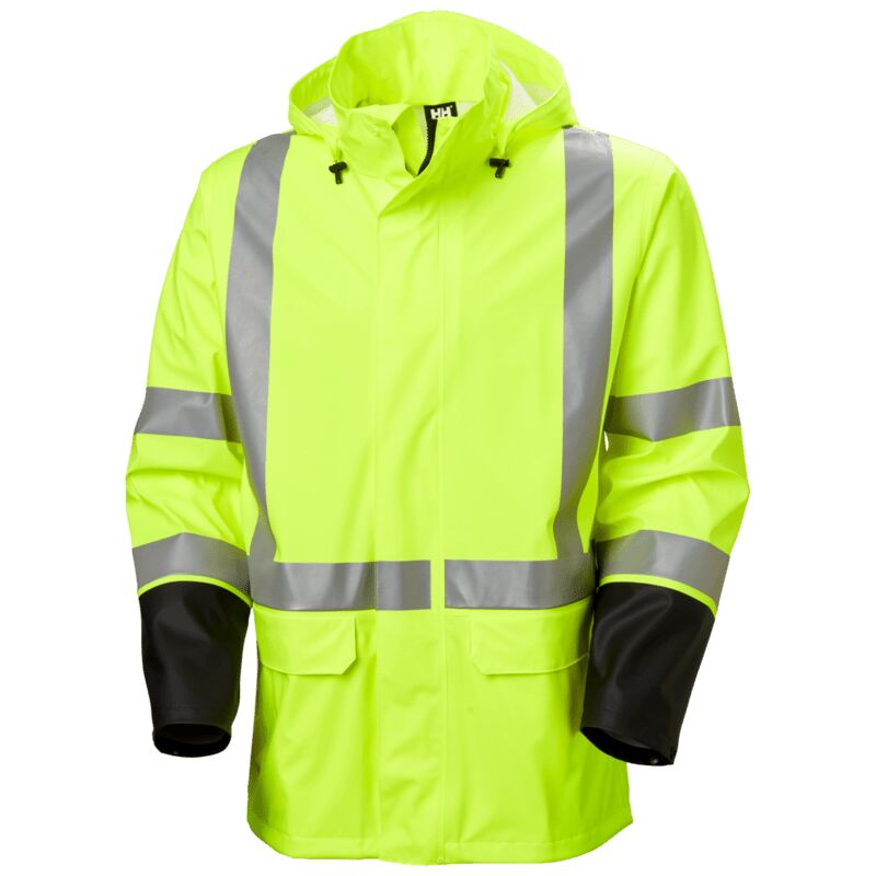 Helly Hansen Addvis Rain Jacket - Yellow/Ebony