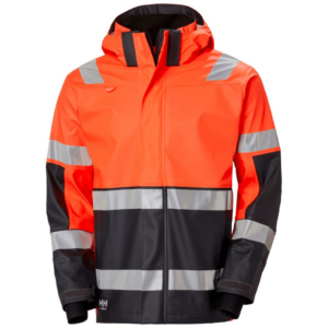 Helly Hansen Alna 2.0 Rain Jacket - Orange/Ebony