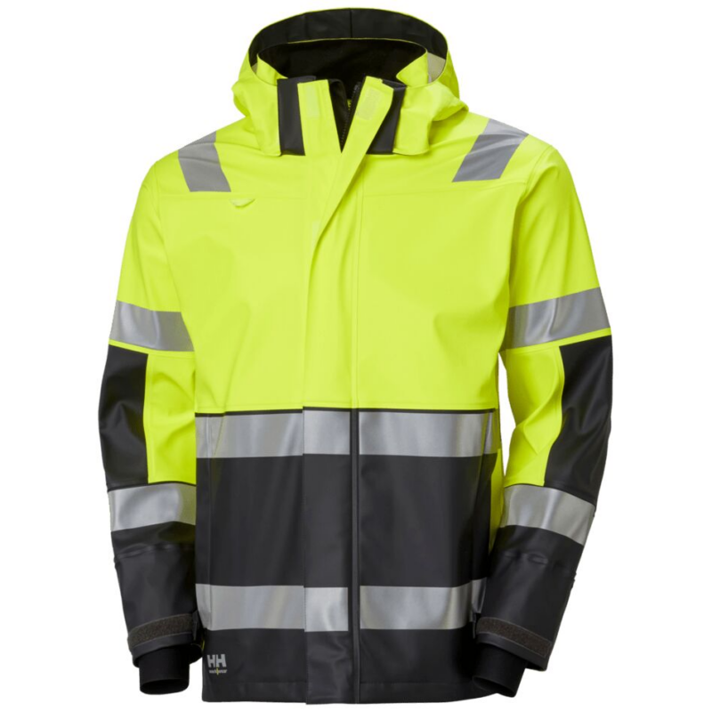 Helly Hansen Alna 2.0 Rain Jacket - Yellow/Ebony